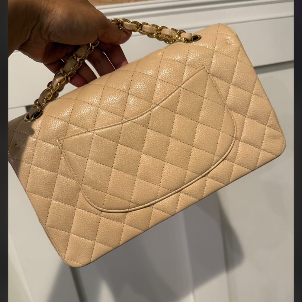 Chanel Beige Clair Medium Double Flap - Picture 2 of 12